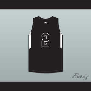 Scotty Pippen Jr 2 Sierra Canyon School Trailblazers Black Basketball Jersey 1