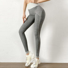 Load image into Gallery viewer, Seamless Finess Leggings Women High Waist Sports Leggings Push Up Sportswear Stripes Leggins Mujer