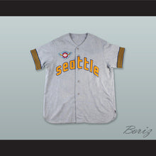 Load image into Gallery viewer, Seattle Pilots 37 Gray Baseball Jersey