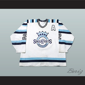 Sebastien Bety 2 Chicoutimi Sagueneens Hockey Jersey