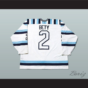 Sebastien Bety 2 Chicoutimi Sagueneens Hockey Jersey