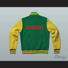 Load image into Gallery viewer, Senegal Varsity Letterman Jacket-Style Sweatshirt