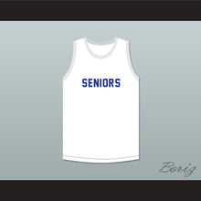 Load image into Gallery viewer, Seniors 77 White Basketball Jersey