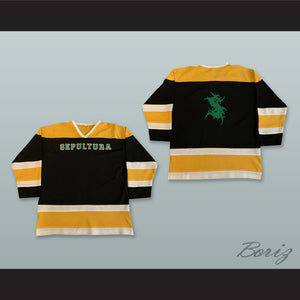 Sepultura Black Hockey Jersey