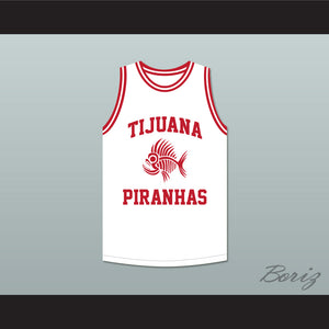 Serge Ibaka 19 Tijuana Piranhas White Basketball Jersey Mexican Expansion Team