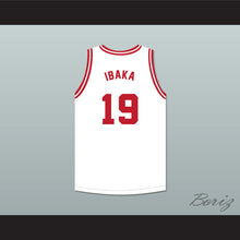 Load image into Gallery viewer, Serge Ibaka 19 Tijuana Piranhas White Basketball Jersey Mexican Expansion Team