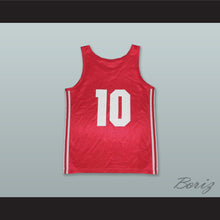 Load image into Gallery viewer, Sergei Belov 10 CSKA Moscow Red Basketball Jersey