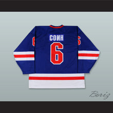 Load image into Gallery viewer, Sergei Soin 6 Soviet Wings Blue Hockey Jersey