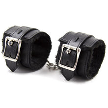 Load image into Gallery viewer, Sexy Adjustable PU Leather Plush Handcuff Ankle Cuff Restraints Bondage Sex Toy Muply Restraints Sex Bondage Exotic Accessories