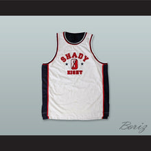 Load image into Gallery viewer, Shady Limited 8 Shady Eight White Basketball Jersey