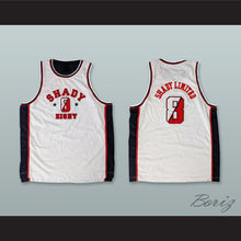 Load image into Gallery viewer, Shady Limited 8 Shady Eight White Basketball Jersey