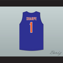 Load image into Gallery viewer, Shaedon Sharpe 1 UPLAY Canada AAU Blue Basketball Jersey 2