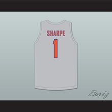 Load image into Gallery viewer, Shaedon Sharpe 1 UPLAY Canada AAU Light Gray Basketball Jersey 2