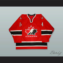 Load image into Gallery viewer, Shanahan 14 Canada National Team Red Hockey Jersey