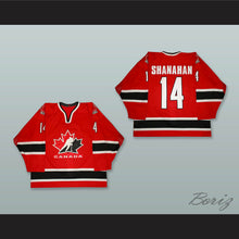 Load image into Gallery viewer, Shanahan 14 Canada National Team Red Hockey Jersey