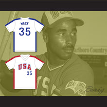 Load image into Gallery viewer, Shane Mack 35 1984 USA Team White Baseball Jersey
