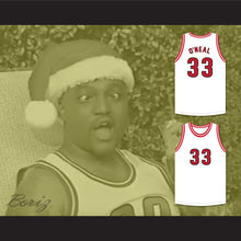 Load image into Gallery viewer, Shaquille O&#39;Neal 33 Christmas Special Basketball Jersey Shaq and The Former Lakers Skit MADtv