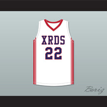 Load image into Gallery viewer, Shaqir O&#39;Neal 22 Crossroads School Roadrunners White Basketball Jersey 2