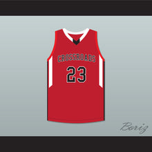Load image into Gallery viewer, Shareef O&#39;Neal 23 Crossroads School Roadrunners Red Basketball Jersey 1