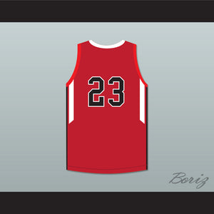 Shareef O'Neal 23 Crossroads School Roadrunners Red Basketball Jersey 1