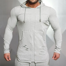Load image into Gallery viewer, Shark Bay brand Gyms New Brand Sweatshirt Men Hoodies Winter Solid Hoodie Mens Hip Hop Coat Pullover Men's Casual Tracksuits