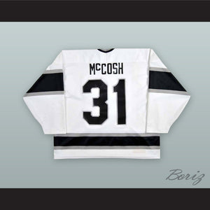 Shayne McCosh 31 Erie Panthers White Hockey Jersey