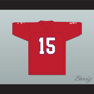 David Childers 15 Shiloh Christian Academy Eagles Football Jersey Facing The Giants