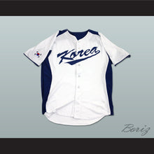Load image into Gallery viewer, Shin Soo Choo 5 South Korea White Baseball Jersey