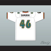 Load image into Gallery viewer, Shinzo &#39;Samurai&#39; Yamada 46 Memphis Maniax Away Football Jersey