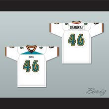 Load image into Gallery viewer, Shinzo &#39;Samurai&#39; Yamada 46 Memphis Maniax Away Football Jersey