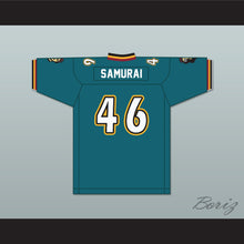 Load image into Gallery viewer, Shinzo &#39;Samurai&#39; Yamada 46 Memphis Maniax Home Football Jersey