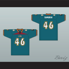 Load image into Gallery viewer, Shinzo &#39;Samurai&#39; Yamada 46 Memphis Maniax Home Football Jersey