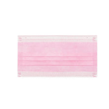 Load image into Gallery viewer, Ships Within 36 Hours Dustproof pink mask Face Mouth Mask Profession Nonwoven Disposable Mask Surgical 3-Ply PM2.5 Earloop Masks