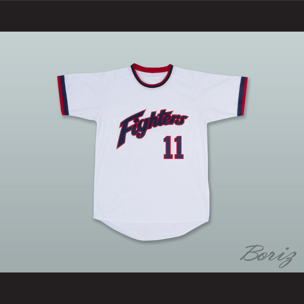Shohei Ohtani 11 Hokkaido Nippon-Ham Fighters White Pullover Baseball Jersey