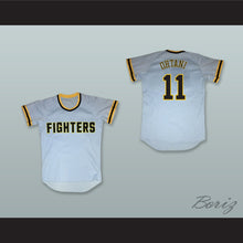 Load image into Gallery viewer, Shohei Otani 11 Hokkaido Nippon-Ham Fighters Light Blue Pullover Baseball Jersey