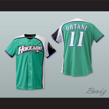 Load image into Gallery viewer, Shohei Otani 11 Hokkaido Nippon-Ham Fighters Baseball Jersey Includes Patch