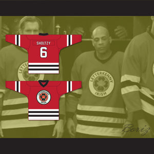 Sholtzy 6 Letterkenny Irish Red Hockey Jersey
