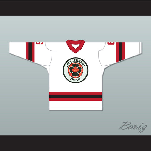 Sholtzy 6 Letterkenny Irish White Alternate Hockey Jersey