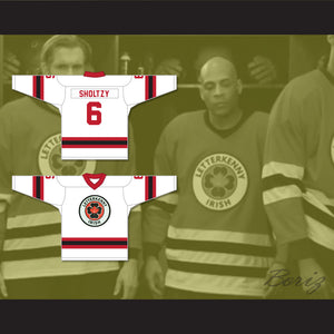 Sholtzy 6 Letterkenny Irish White Alternate Hockey Jersey