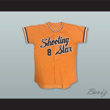 Load image into Gallery viewer, Shooting Star 8 Orange Baseball Jersey