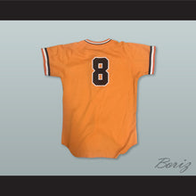Load image into Gallery viewer, Shooting Star 8 Orange Baseball Jersey