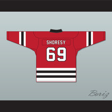 Load image into Gallery viewer, Shoresy 69 Letterkenny Irish Red Hockey Jersey