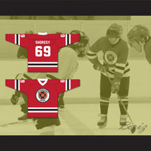 Load image into Gallery viewer, Shoresy 69 Letterkenny Irish Red Alternate Hockey Jersey