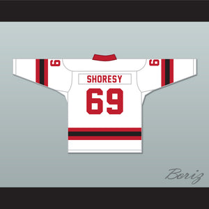 Shoresy 69 Letterkenny Irish White Alternate Hockey Jersey
