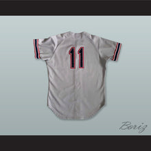 Load image into Gallery viewer, Shreveport Captains 11 Gray Baseball Jersey