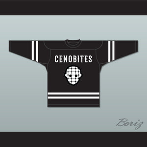 Siamese Twins 17 Cenobites Black Hockey Jersey Hellraiser Series