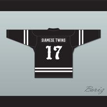 Load image into Gallery viewer, Siamese Twins 17 Cenobites Black Hockey Jersey Hellraiser Series