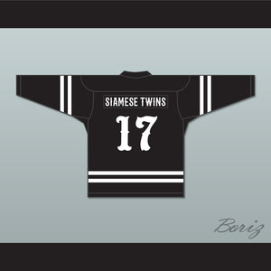Siamese Twins 17 Cenobites Black Hockey Jersey Hellraiser Series