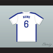 Load image into Gallery viewer, Sid Akins 6 1984 USA Team White Baseball Jersey