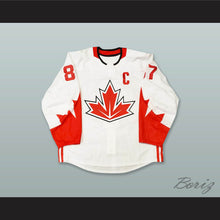 Load image into Gallery viewer, Sidney Crosby 87 Canada National Team White Hockey Jersey